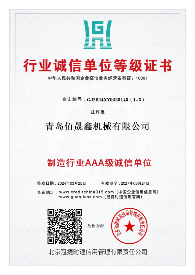 制造行業AAA級